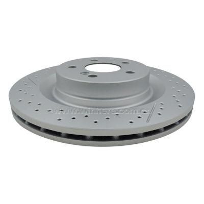 High-performance Customized Rear Brake Disc(Rotor) for MERCEDES-Benz ECE R90 Auto Spare Parts