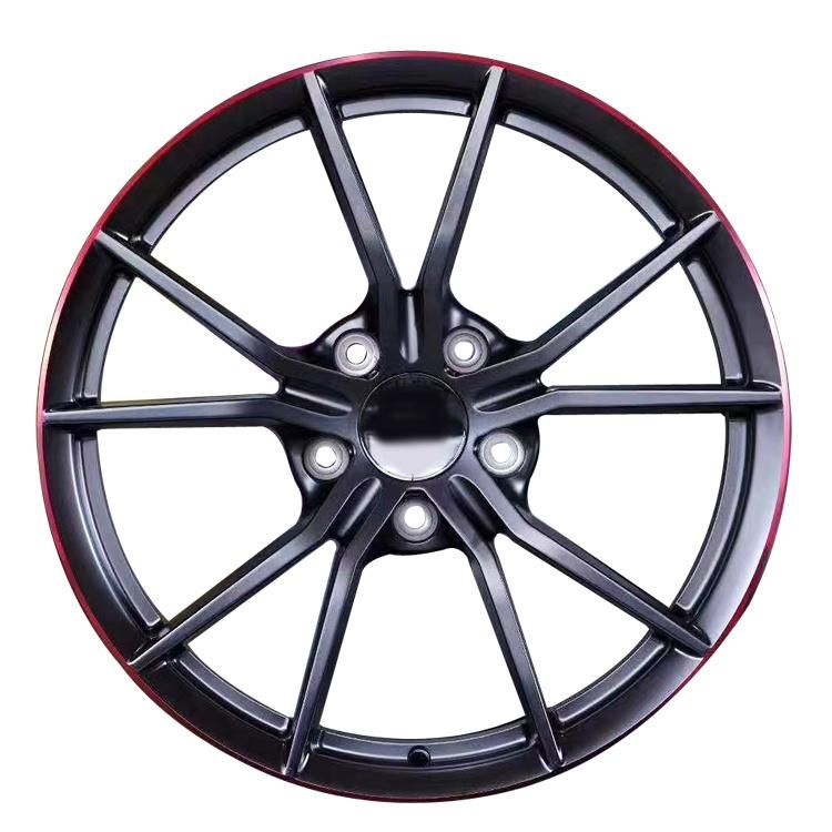 5 Spoke 7.5jx17 Et36 Chrom Lip Automotive Wheels for Audi