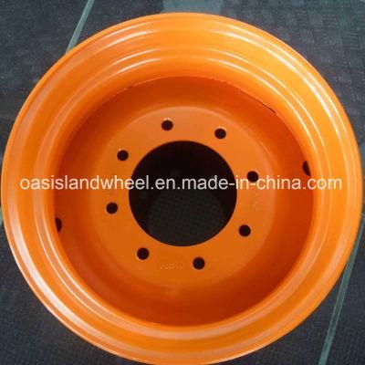 Skid Steer Steel Wheel (16.5X8.25) for Tubeless Tyre