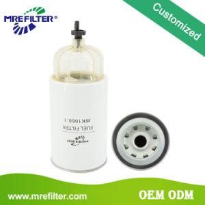 Auto Truck Parts Oil Lube Hydraulic Fuel Water Separator Filter for Daf Engines Wk1060-1