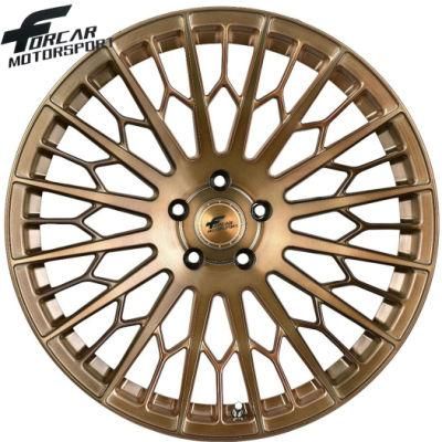 Forged Customized Alloy Bronze Car Wheels
