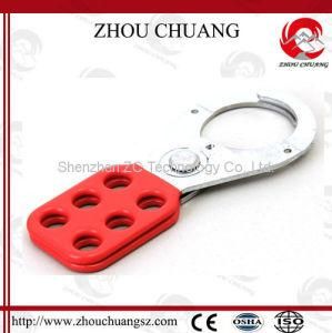 (ZC-K01) 90g Red Safety Lockout Device Vinyl Coated Hasp