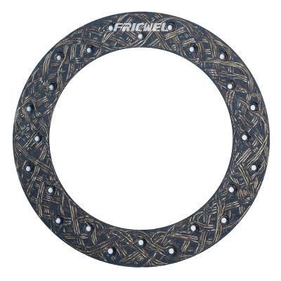 Fricwel Auto Parts Glass Fiber Clutch Lining Ceramic Fiber Clutch Facing High Quality Clutch Facing ISO/Ts16949 Certificate Fw-186