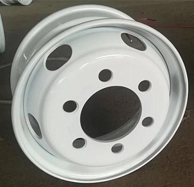 Tubeless Heavy Duty Truck, Trailer, Bus Steel Wheel Rims17.5X6, 00