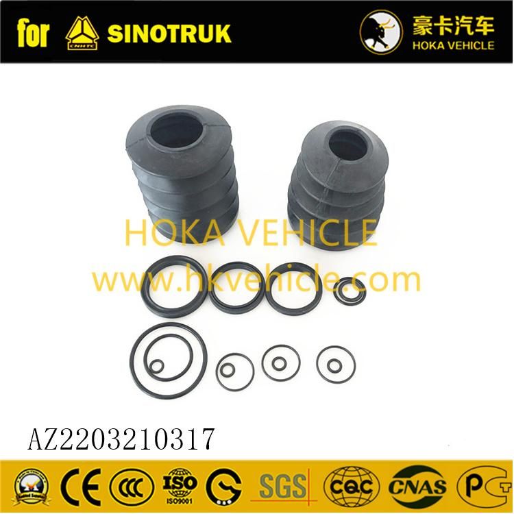 Original Sinotruk HOWO Truck Spare Parts Pneumatic Booster Repair Kit Az2203210317