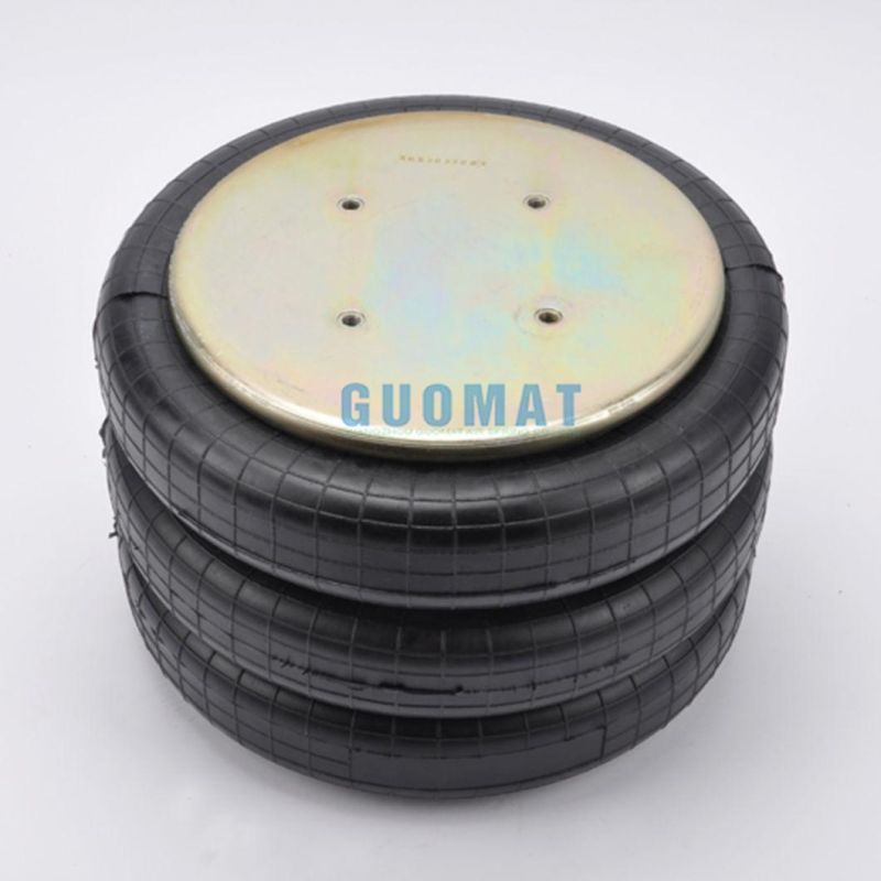 M12X1.75 Industrial Convoluted Air Suspension Spring Gas Hole 1/4NPT Air Bag