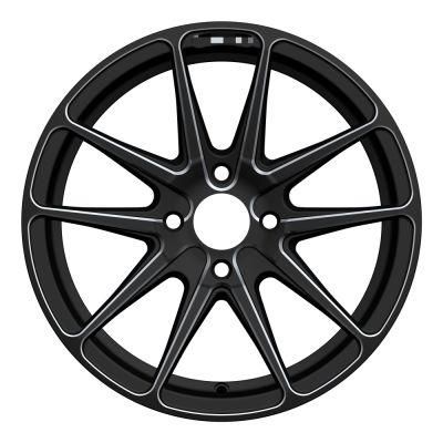 Alloy Wheel Rim for Car Aftermarket 15X7.0 Inch PCD 4X100 Design with Jwl Via Wholesale Custom Black Alloy Wheels Rim Forged Wheels for Toyota