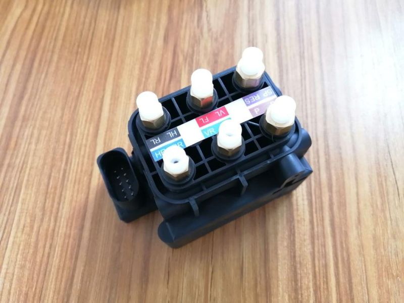 Air Suspension Spring Solenoid Valve Block with High Quality for Audi A6c7
