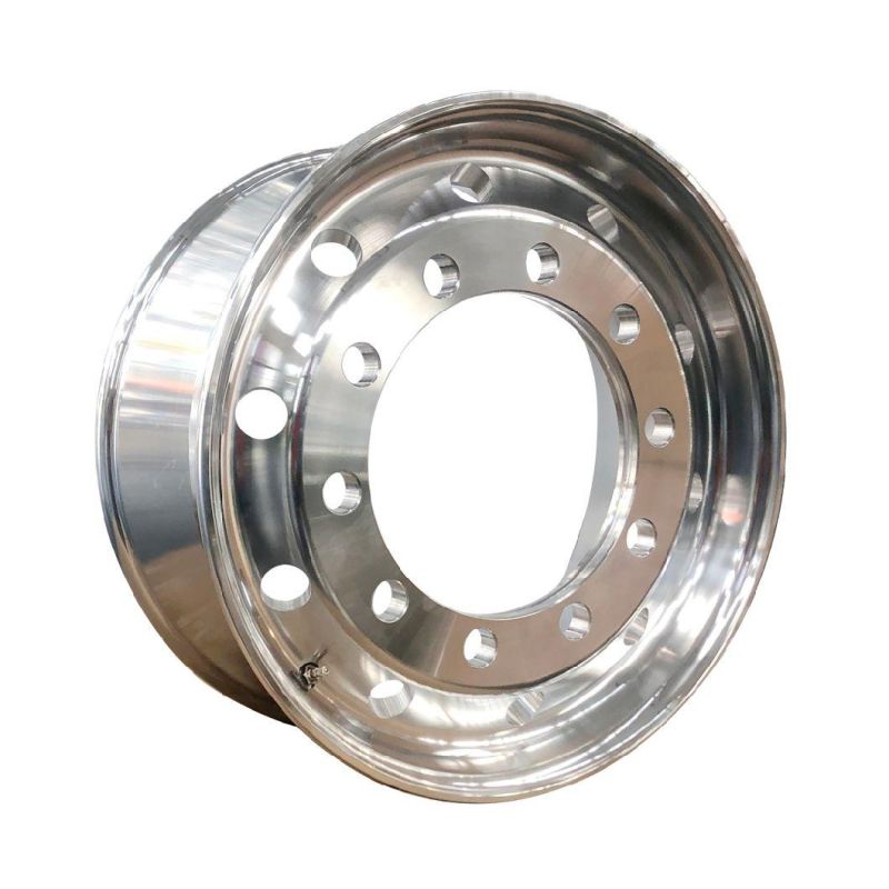 22.5 X 9.0 Polished Forged Aluminum Truck Wheels or Rims for Heavy-Duty Truck