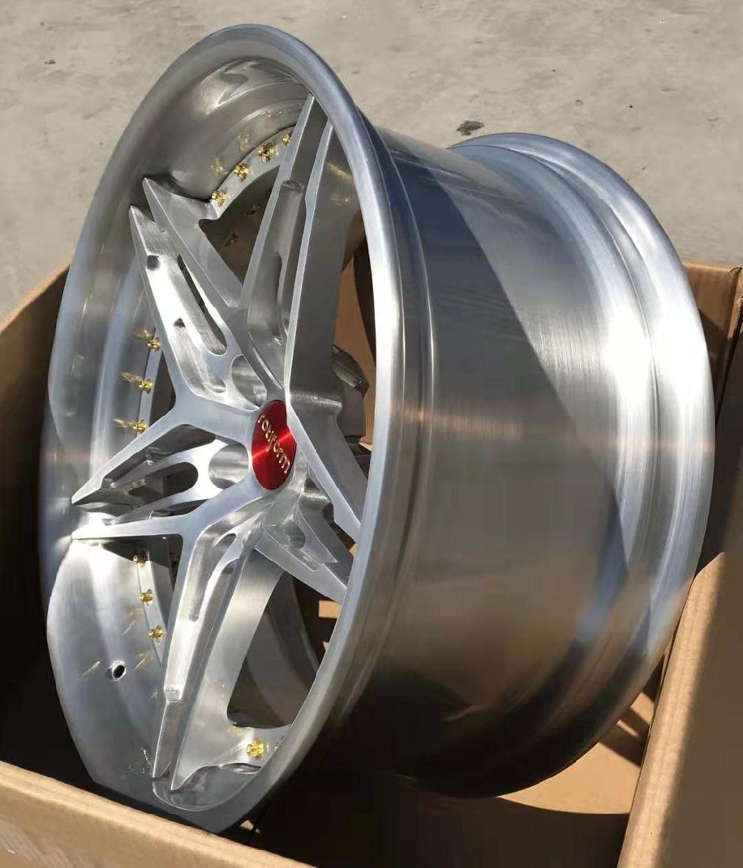 2 Piece Forged Aluminum Alloy Wheel Customized