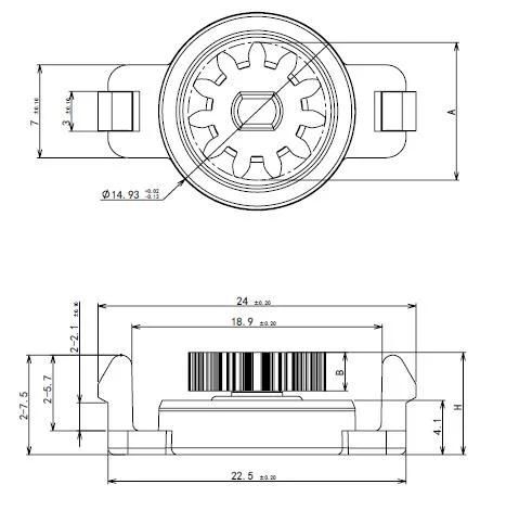 Dampers Soft Closing Automotive Sunglass Case Dobond Rotary Damper Soft Closing Damper