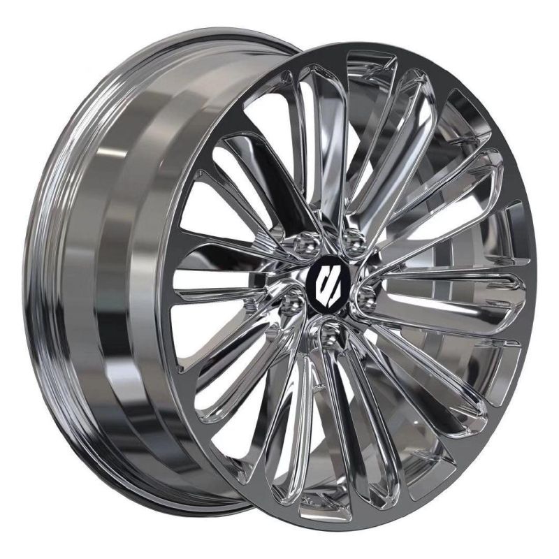 1 Piece Monoblock Forged Aluminum Mag Wheel with Polishing Finish Color