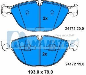 Front Disc Brake Pads for BMW E70 E71 (34 11 6 778 048)