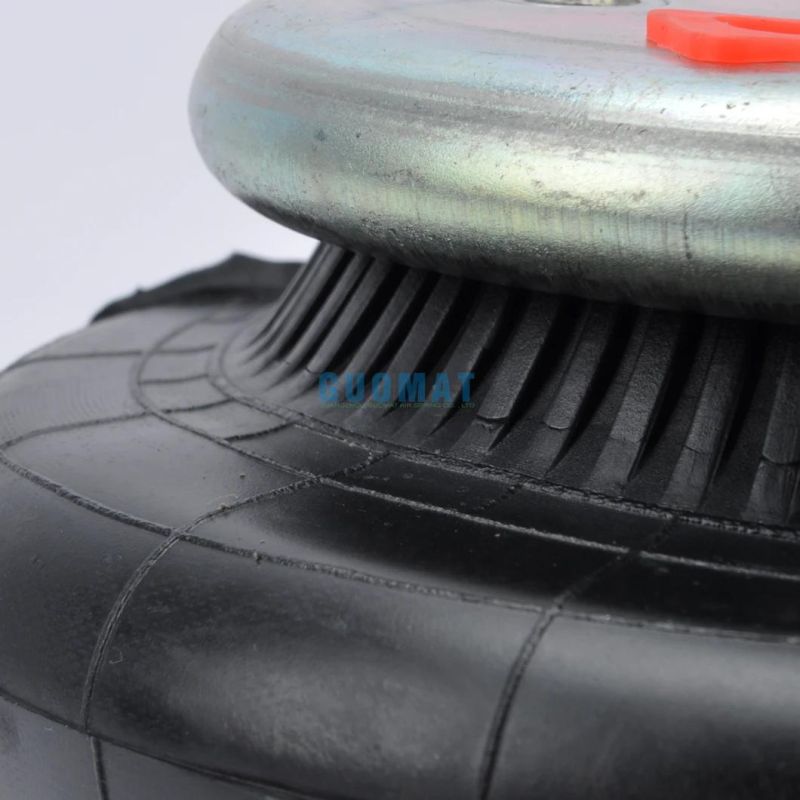 Triple Convoluted Air Bag Suspension Spring Bellow Gas 1/2NPT Air Inlet for Auto Parts Trailer