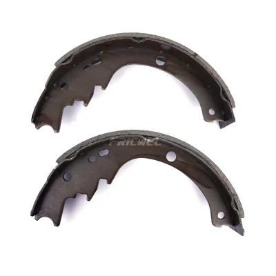 ODM South America Western Europe Non-Asbestos Red Particle Brake Shoes for All Kinds of Cars