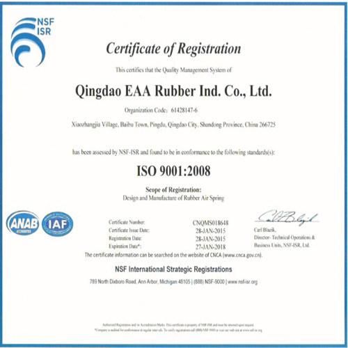 Eaa Rubber Air Spring E9781