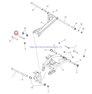 Polaris ATV Sportsman Zinc Ye Shaft-Pivot