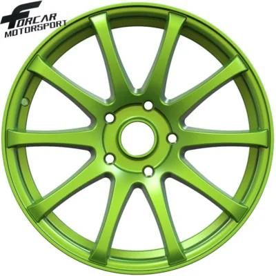 Green High Quality Aftermarket Alloy Wheel with 14/15 Inch