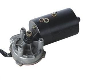 DC Wiper Motor with Worm Gearbox DC Brush Motor for Automotive