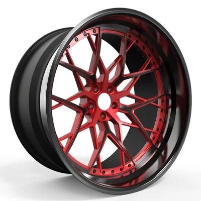 Luxury Customized 18-24 Inch Car Rims New Design Forged Alloy Wheels