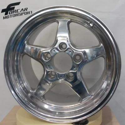 Car Aluminum 15 Inch Polishing Alloy Wheel Rims