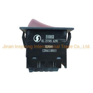 24V Man Truck Hazard Light LED Rocker Switch 81.25505.6291