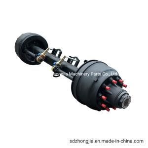 Spare Parts Trailer Axle Fuwa Axle Stub Axle Bogie Suspension Axle Steering Axle Truck Axle for Auto Parts and Trailer Part