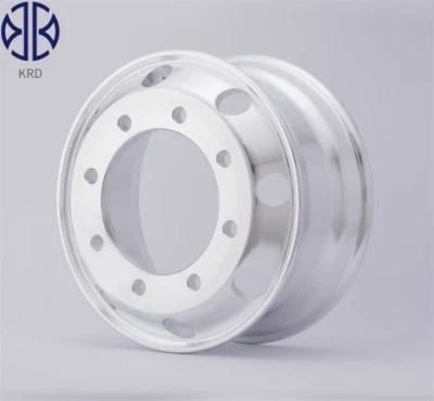 6.00 6.75X17.5 Truck Trailer Bus OEM Brand High Quality Cheap Price Replica Machined Single Two Sides Polished Alloy Aluminum Wheel Rim