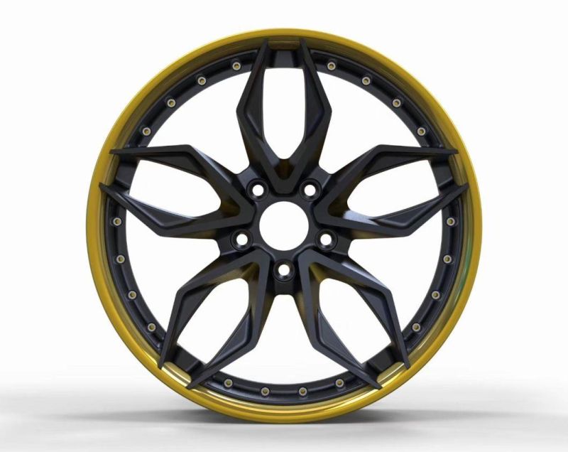 2 Piece Forged Deep Dish Alloys Rims