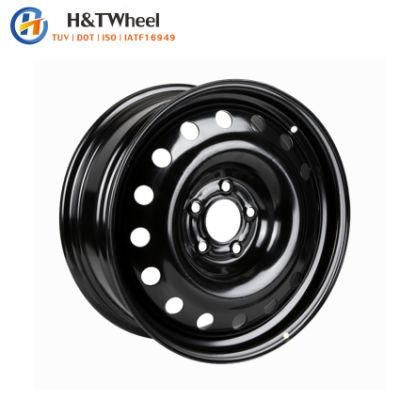 H&T Wheel Factory Direct 775701 Popular 17 Inch 17X6.5 PCD 5X114.3 Steel Wheels