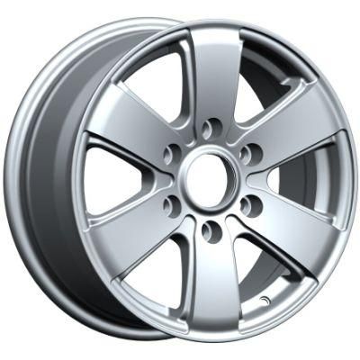 16X7.0 Silver 6spokes Undercut Wheel Rim Tuner