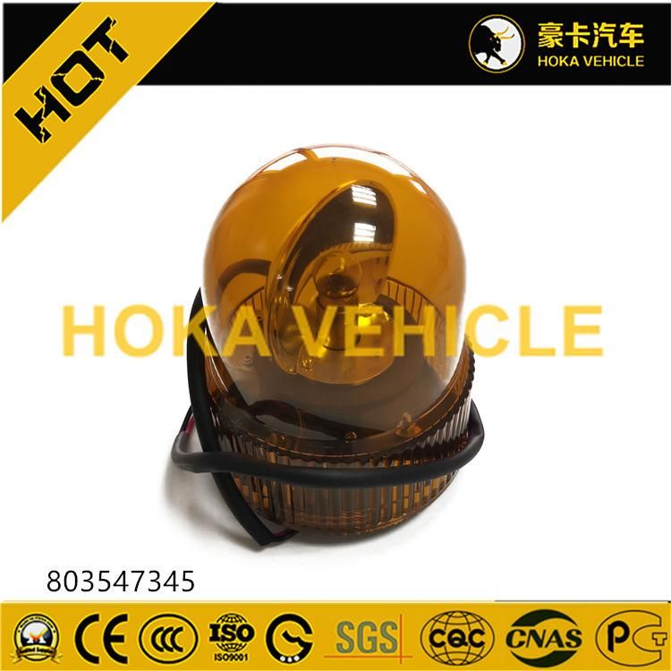 Original Wheel Loader Spare Parts Warning Light 803547345 for Wheel Loader/Grader Motor