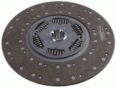 Good Quality European 420mm Truck Clutch Disc/Clutch Plate 1878 002 878 for Daf