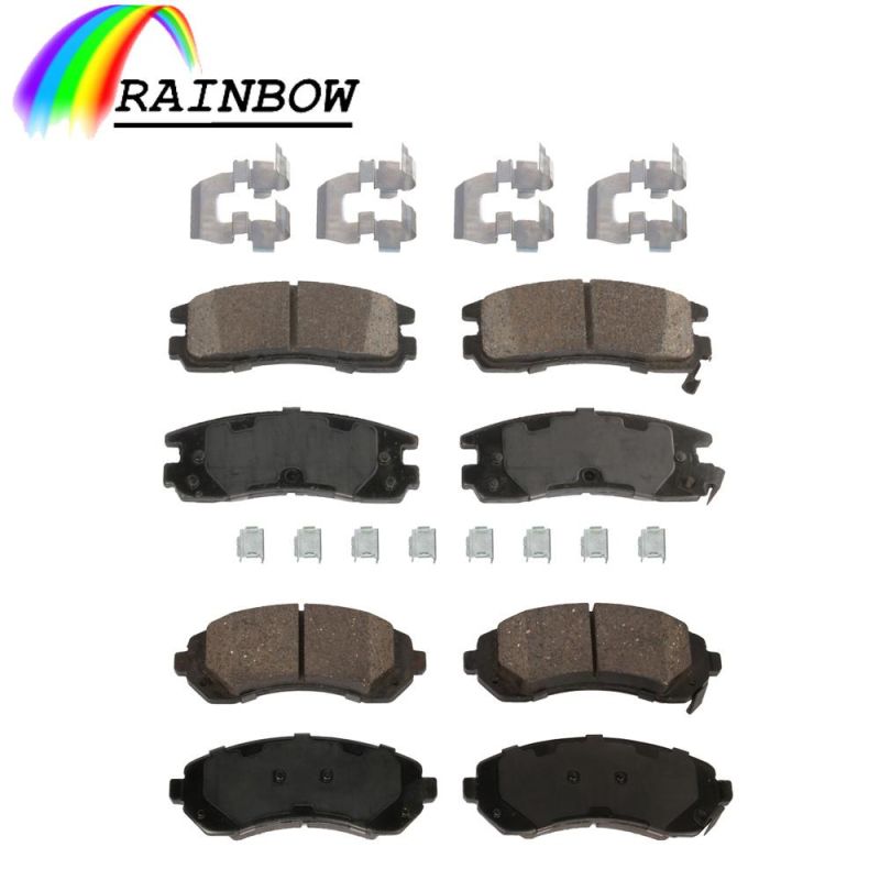 Competitive Price Car Accessories Semi-Metals and Ceramics Front and Rear Swift Brake Pads/Brake Block/Brake Lining 10434258 for Chevrolet