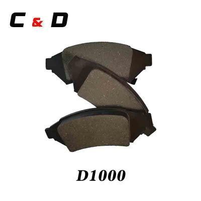 Auto Spare Parts D1000 Brake Pads for Pontiac 18048676