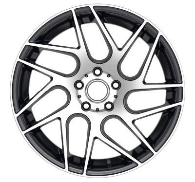 Custom Bronze Black Machine Lip 18X8.5 PCD 5X112 Alloy Car Wheel Rims 4 Hole Mags Casting Wheels
