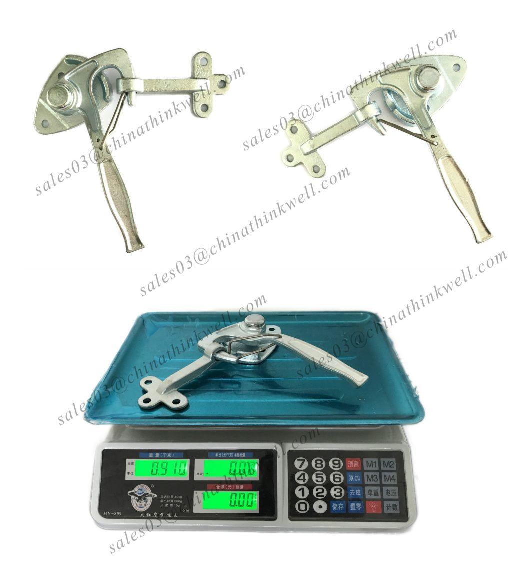 Trailer Parts Tailboard Locks Angle Lever Lock with Spring Retention