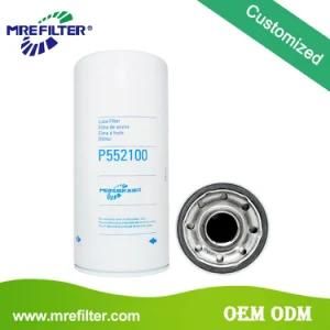 Spare Parts Auto Oil Filter for Trucks Engine P552100
