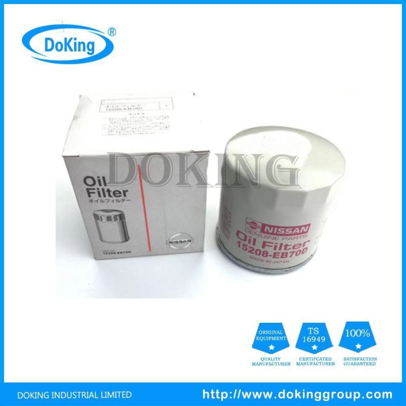 Car Parts Oil Filter 15208-Eb70d for Nissan Auto Parts