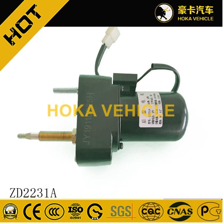 Original Wheel Loader Spare Parts Wiper Motor Zd2231A for Wheel Loader