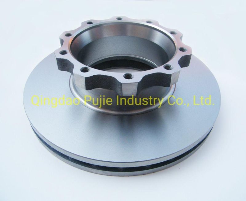 OE 6694210512 Vented Truck Brake Disc for Mercedes Benz