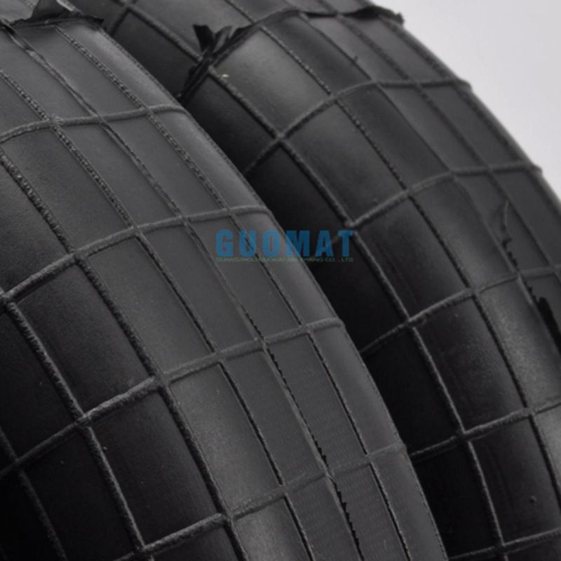 M12X1.75 Industrial Convoluted Air Suspension Spring Gas Hole 1/4NPT Air Bag