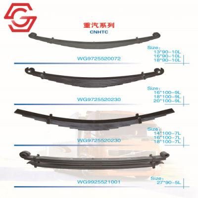 Factory High Quality Leaf Spring for Sinotruk with ISO9001