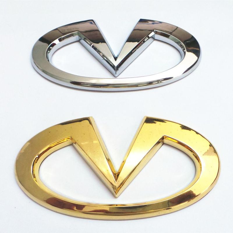 High quality infinite car emblem front silver car emblem logo