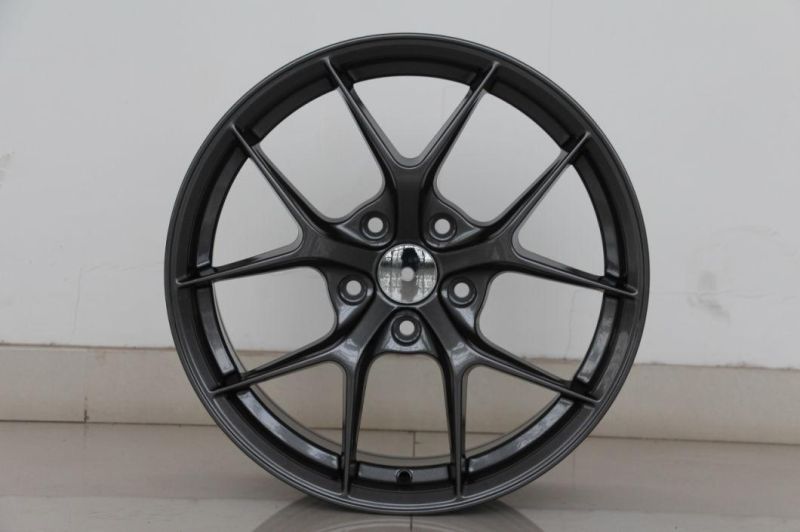 17*7.5 Gloss Black Alloy Wheel Replica