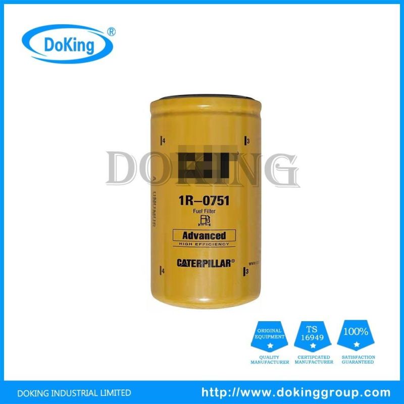 High Performance Auto Parts Fuel Filter 1r-0753 for Cat Excavators