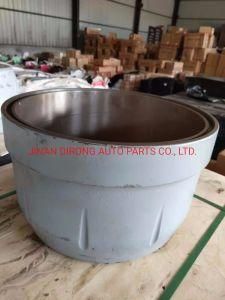 Chinese Heavy Truck Az9112340006 Rear Brake Drum Sinotruk HOWO Spare Parts