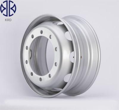 22.5X8.25 Inch for Tire Tyre 11r22.5 OEM Heavy Duty Auto Spare Parts Truck Bus Trailer Replica Steel Wheel Rim