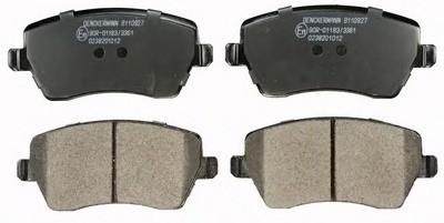 Non-Asbestos Brake Pads for Renault Logan 7701208422