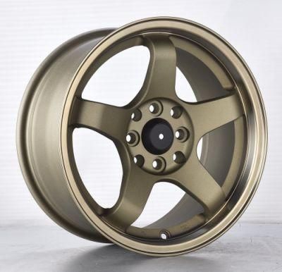 15 Inch Staggered Universal 100-114.3 Deep Dish Concave Passenger Car Wheels